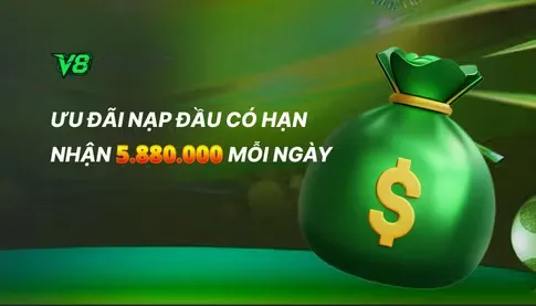 ưu đãi nạp v8win